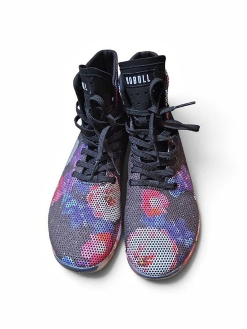 NOBULL High-Top Trainer Floral Athletic Shoes
